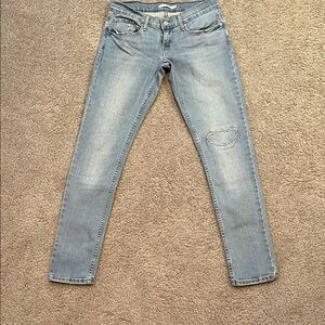 Levi's Women's Light Blue Skinny Jeans